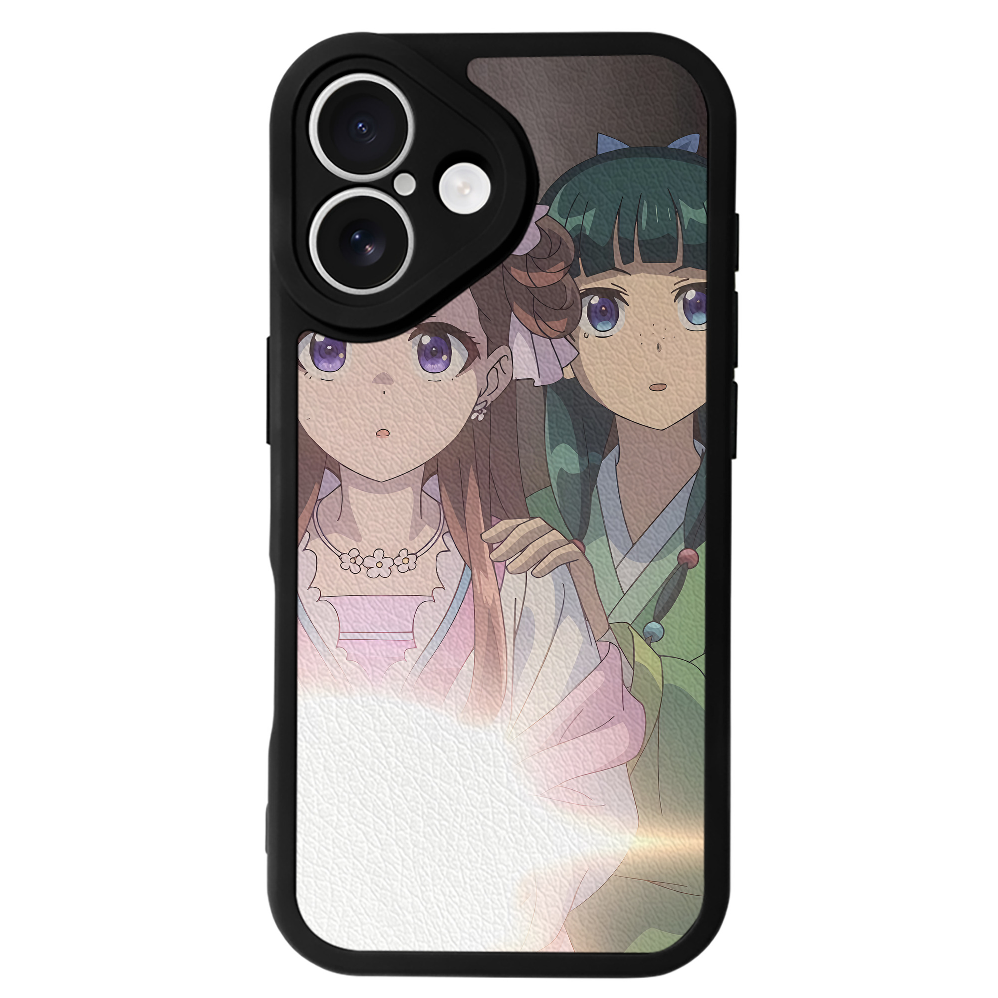 （画像用） 薬屋のひとりごと The Apothecary Diaries 【iPhone 16シリーズ対応】シリコンスマホケース（レザー調） 材質：シリコン